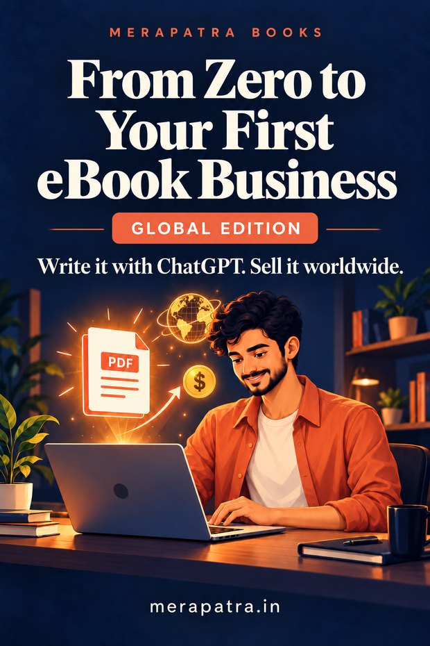 From Zero to Your First eBook Business, ebook cover